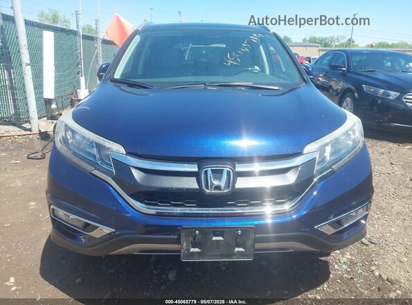 5J6RM4H79GL061922 2016 HONDA CR-V Синий Вид щитка приборов