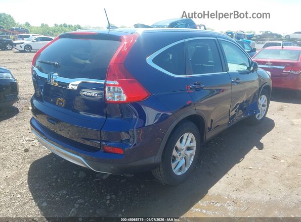 5J6RM4H79GL061922 2016 HONDA CR-V Синий Задняя правая четверть