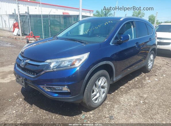 5J6RM4H79GL061922 2016 HONDA CR-V Синий Передняя левая четверть