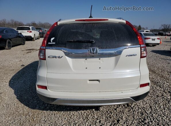 5J6RM4H7XGL124249 2016 HONDA CR-V White Vista trasera