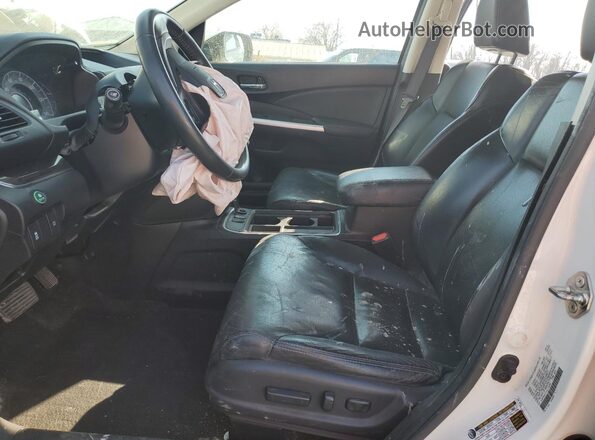 5J6RM4H7XGL124249 2016 HONDA CR-V White Vista interior delantera