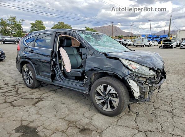 5J6RM4H90GL034741 2016 HONDA CR-V Черный Передняя правая четверть