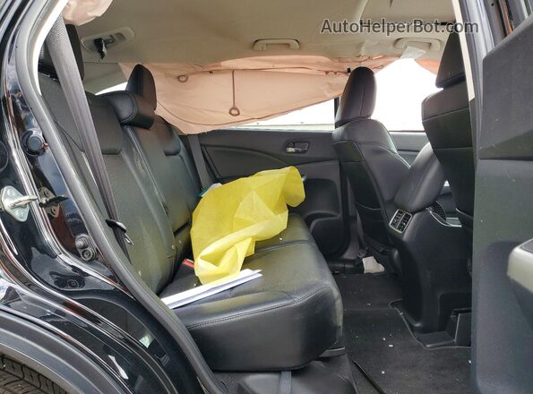 5J6RM4H90GL034741 2016 HONDA CR-V Черный Вид задней части салона