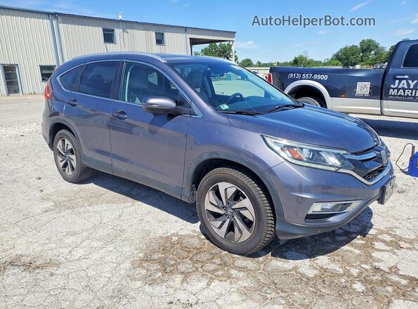 5J6RM4H94GL139945 2016 HONDA CR-V Gray Front right