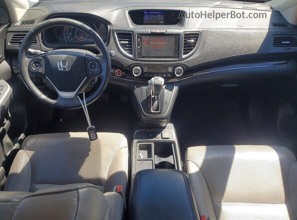 5J6RM4H94GL139945 2016 HONDA CR-V Gray Dashboard view