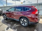 2016 Honda Cr-v Touring Темно-бордовый vin: 5J6RM4H95GL092702