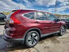 2016 Honda Cr-v Touring Темно-бордовый vin: 5J6RM4H95GL092702