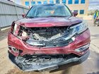 2016 Honda Cr-v Touring Темно-бордовый vin: 5J6RM4H95GL092702