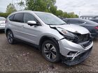 2016 Honda Cr-v Touring Silver vin: 5J6RM4H9XGL004405