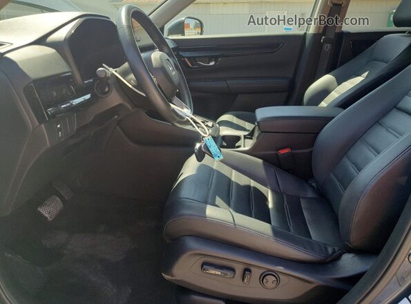 5J6RS4H72PL002958 2023 HONDA CR-V Charcoal Widok wnętrza z przodu