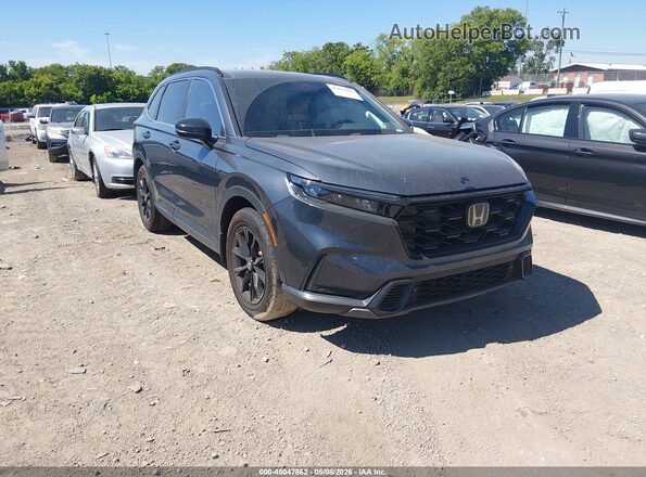 5J6RS5H80RL002913 2024 HONDA CR-V HYBRID Черный Передняя правая четверть
