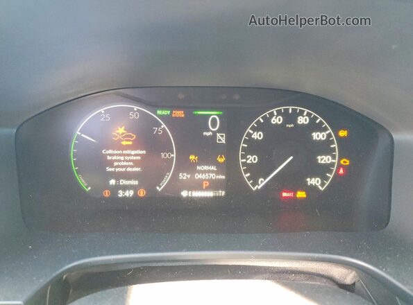 5J6RS6H8XSL026308 2025 HONDA CR-V Blue Widok zestawu wskaźników