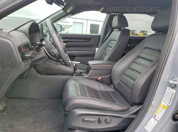 5J6RS6H93PL007034 2023 HONDA CR-V Серый Вид салона спереди