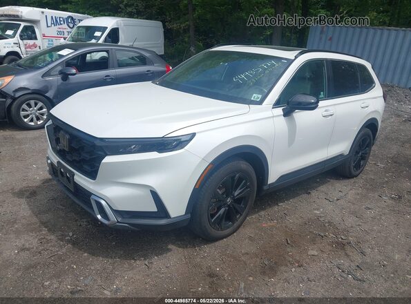 5J6RS6H97PL005366 2023 HONDA CR-V HYBRID White Przód lewy