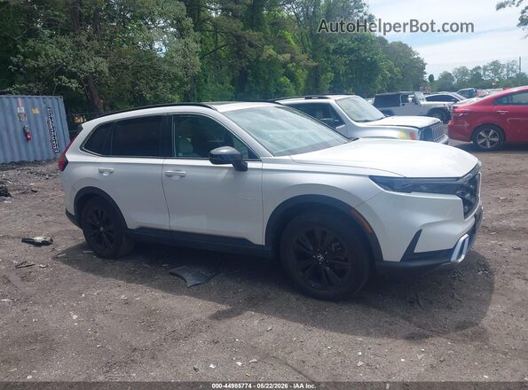 5J6RS6H97PL005366 2023 HONDA CR-V HYBRID White Widok zestawu wskaźników