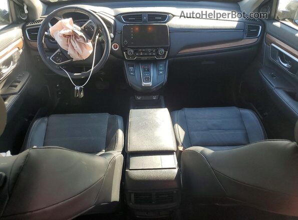 5J6RT6H80NL017554 2022 HONDA CR-V Gray Vista del salpicadero