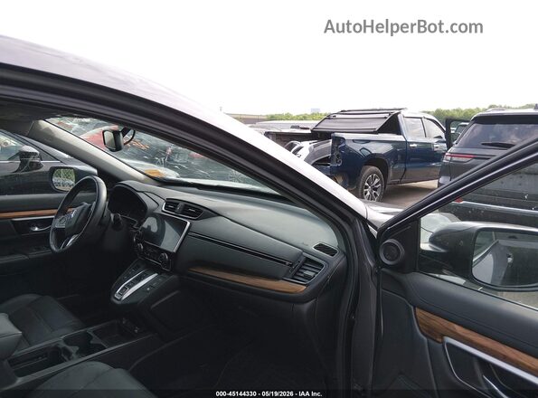 5J6RT6H85NL007103 2022 HONDA CR-V HYBRID Gray Вид салону спереду