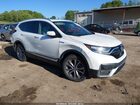 2022 Honda Cr-v Hybrid Touring White vin: 5J6RT6H98NL033588