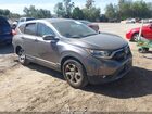 2019 Honda Cr-v Ex Gray vin: 5J6RW1H53KA044349