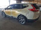 2019 Honda Cr-v Ex White vin: 5J6RW1H54KA004572