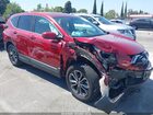 2021 Honda Cr-v 2wd Ex Burgundy vin: 5J6RW1H58MA012807