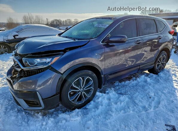 5J6RW1H5XML004860 2021 HONDA CR-V Серый Передняя левая четверть