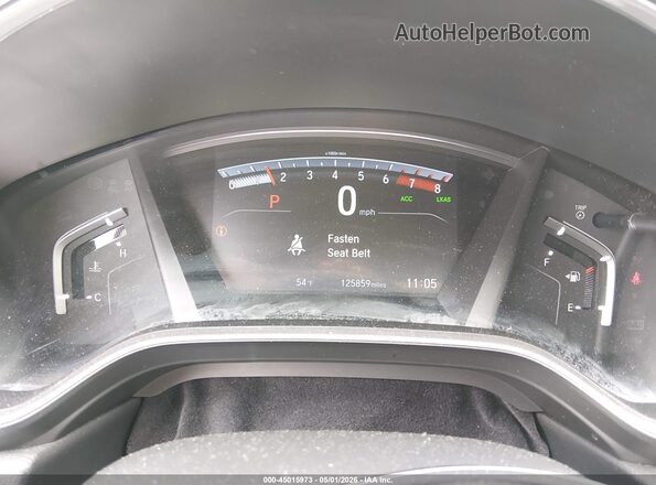 5J6RW1H80LL011891 2020 HONDA CR-V Серый Вид задних сидений