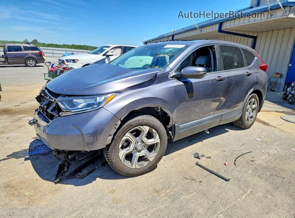 5J6RW1H81KA028757 2019 HONDA CR-V Серый Передняя левая четверть