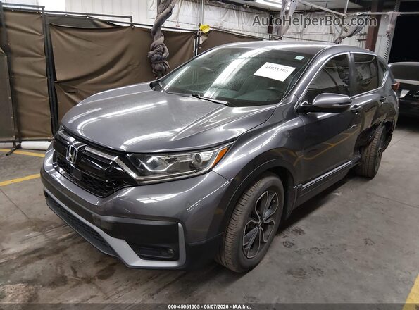 5J6RW1H89LA007589 2020 HONDA CR-V Серый Передняя левая четверть