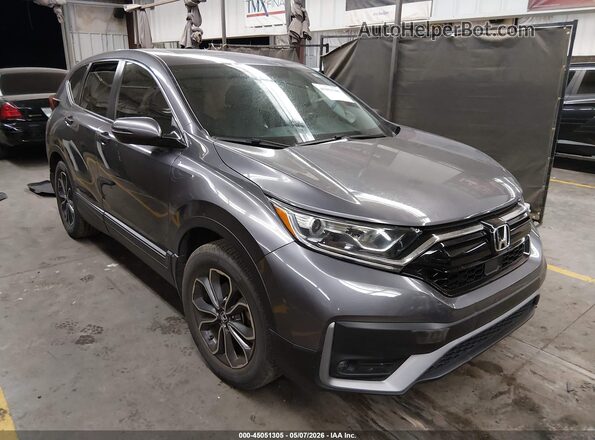 5J6RW1H89LA007589 2020 HONDA CR-V Серый Передняя правая четверть