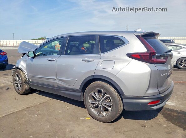 5J6RW1H89ML001796 2021 HONDA CR-V Серебряный Задняя левая четверть