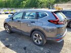 2021 Honda Cr-v Lx Gray vin: 5J6RW2H22MA008912
