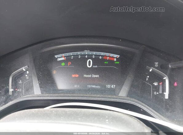 5J6RW2H27LL000565 2020 HONDA CR-V Серый Вид задних сидений