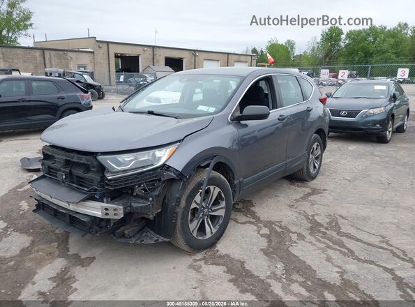 5J6RW2H27LL000565 2020 HONDA CR-V Серый Передняя левая четверть