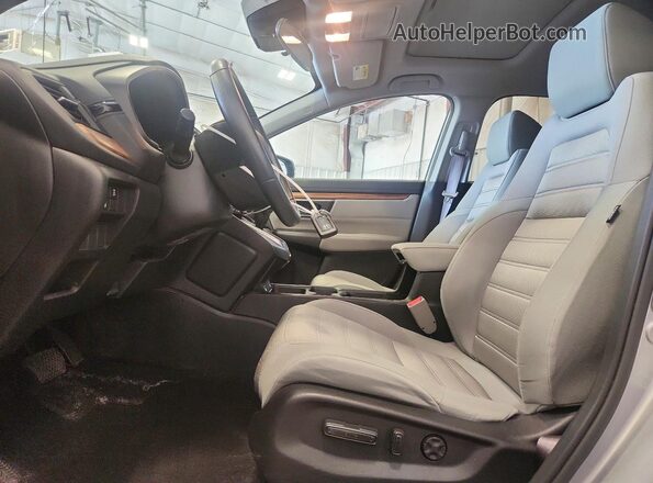 5J6RW2H50ML023200 2021 HONDA CR-V Silver Widok wnętrza z przodu