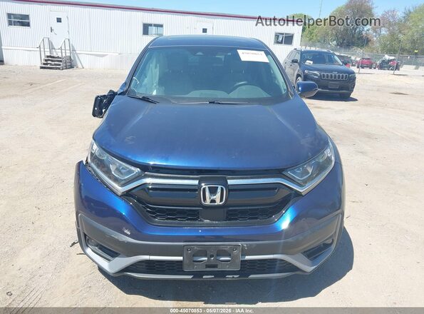 5J6RW2H51LL006002 2020 HONDA CR-V Синий Вид щитка приборов
