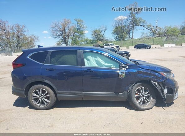 5J6RW2H51LL006002 2020 HONDA CR-V Синий Вид задней части салона