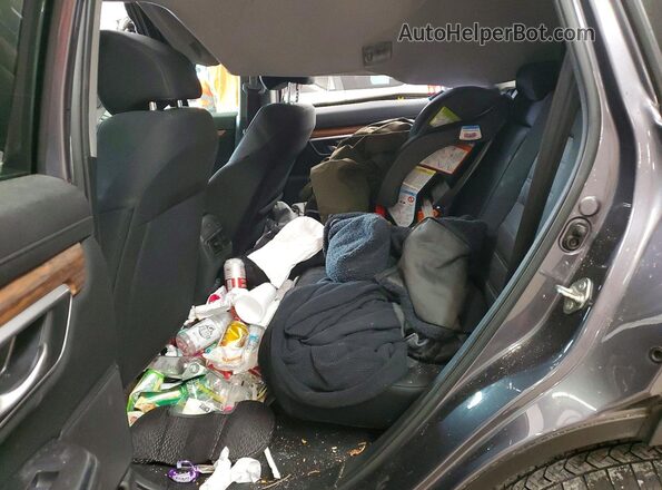 5J6RW2H51LL045222 2020 HONDA CR-V Charcoal Widok wnętrza z tyłu