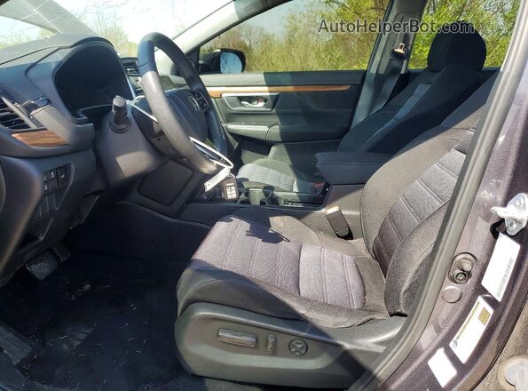 5J6RW2H52ML007547 2021 HONDA CR-V Charcoal წინა სალონის ხედი