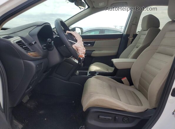 5J6RW2H54LL047577 2020 HONDA CR-V Белый Вид салона спереди