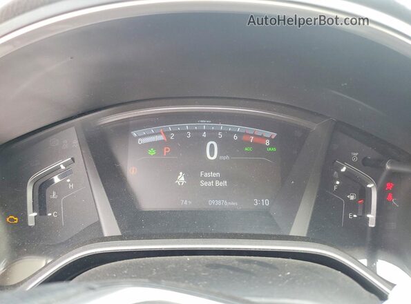 5J6RW2H54LL047577 2020 HONDA CR-V Белый Вид щитка приборов