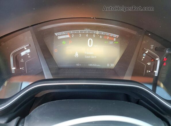 5J6RW2H55KA021452 2019 HONDA CR-V Black Սարքավորումների վահանակի տեսք