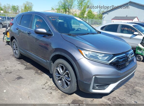 5J6RW2H57LL042986 2020 HONDA CR-V Серый Передняя правая четверть
