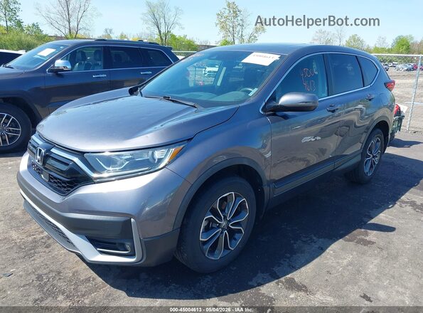 5J6RW2H57LL042986 2020 HONDA CR-V Серый Передняя левая четверть