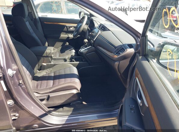 5J6RW2H57LL042986 2020 HONDA CR-V Серый Вид салона спереди