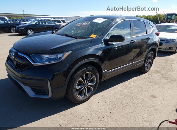 5J6RW2H57ML001811 2021 HONDA CR-V Black წინა მარცხენა ხედი სამი მეოთხედიდან