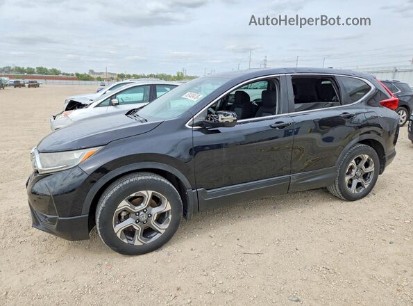 5J6RW2H58JL031539 2018 HONDA CR-V Black Передня ліва чверть
