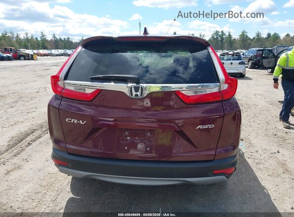 5J6RW2H59HL030166 2017 HONDA CR-V Темно-бордовый 