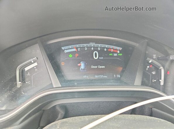 5J6RW2H59LL022920 2020 HONDA CR-V Белый Вид щитка приборов