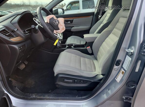 5J6RW2H59NL005196 2022 HONDA CR-V Серебряный Вид салона спереди